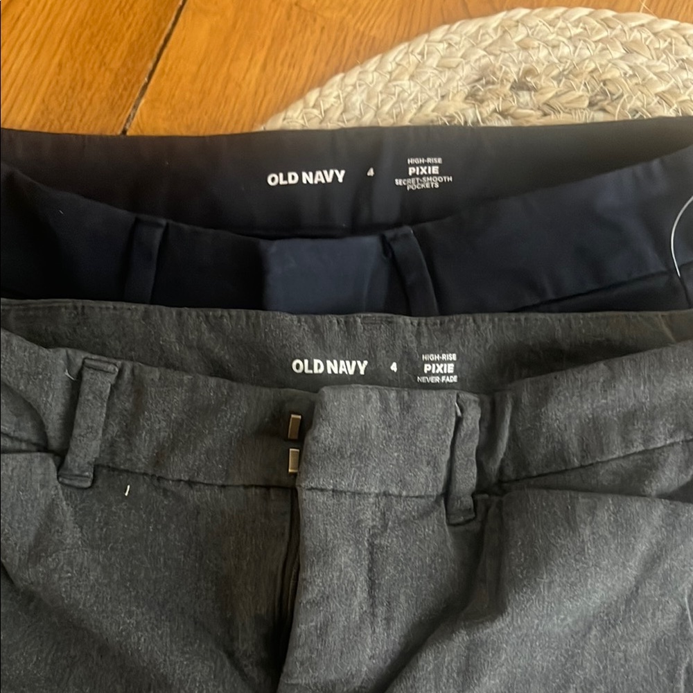 Old Navy Gray and Black pants